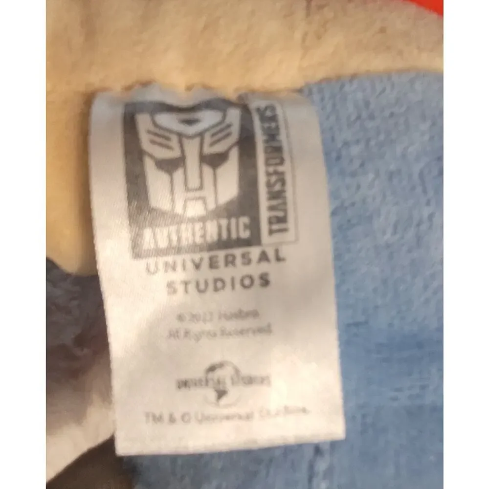 Rare Optimus Prime plush toy from the Transformers!
